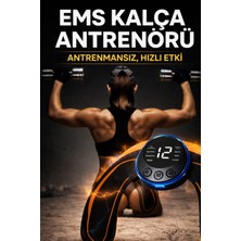 Xolo Ems Kalça Antrenörü Şarjlı Hip Trainer Kas Uyarım Cihazı 8 Modlu Kalça Pedi Bandı