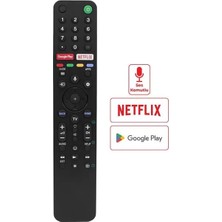 Sony RMF-TX500P Netflix-Google Play Tuşlu Ses Komutlu Lcd-Led Tv Kumanda