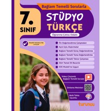 Turuncu 7. Sınıf Stüdyo Türkçe | Bağlam Temelli Sorularla