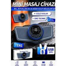 Xolo Mini Masaj Cihazı Şarjlı Ems Kas Masaj Cihazı Tüm Vücut Taşınabilir