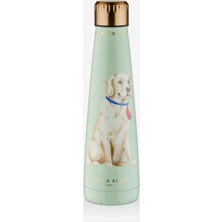 Yvonne Ellen Animals Labrador Mavi Paslanmaz Çelik Termos 400 ml