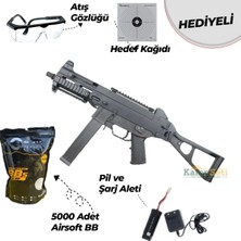Umc Aeg Smg Classic Army Airsoft Tüfek Set