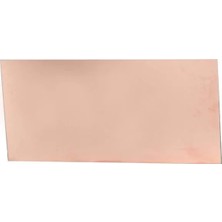 Plaket Bakır 100X200 mm