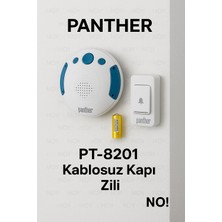 NOY Kablosuz Kapı Zili Uzun Menzilli, Pil Dahil, Suya Dayanıklı Wireless Zil Seti