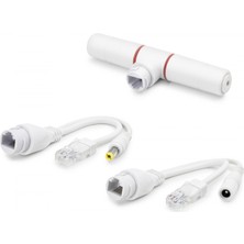 Hace Bazaar Poe Combiner Mux 2 In 1 RJ45 Veri + Güç Birleştirici Adaptör - Beyaz HDX5550