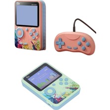 3.5 Inç Klasik Retro LCD Ekran 500 Oyunlu Oyun Konsolu Taşınabilir