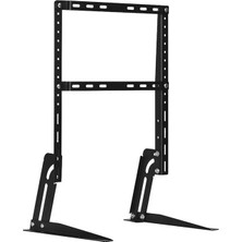Vontech 32-65 Inc Lcd-Led Kilitli Sabit Askı Aparatı + Tv Ayağı Masa Standı Lma-04