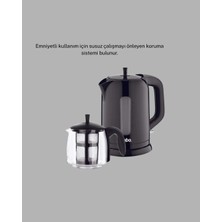 Sinbo Stm 5840 Elektrikli Çay Makinesi 1800W Cam Demlik ve Sıcak Tutma Özellikli