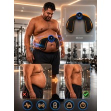 Xolo Göbek ve Kalça Pedi Şarjlı Kas Uyarım Cihazı Abdominal Hip Trainer 19 Seviye