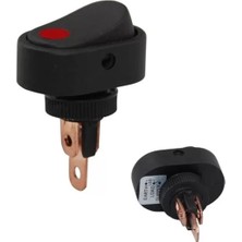 IC-132A-2 Işıklı 12 Volt Dc 20 Amper On-Off  Anahtar ASW-20D-2