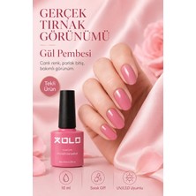 Xolo Uv/led Kalıcı Oje 017 Gül Pembe 10 ml Soak Off Yoğun Pigment Parlak Jel Oje