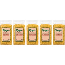 Raya Organik Organik Pilavlık Bulgur 5’li Set (5 x 500 gr Toplam 2,5 Kg)