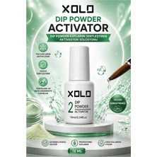 Xolo Dip Powder Activator 10 ml Toz Katlarını Sertleştiren Aktivasyon Solüsyonu Uv/led Gerektirmez