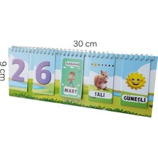 Eğlenceli Sınıf Masa Takvimi (Eğitici - Etkileşimli)