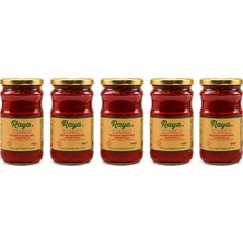 Raya Organik Organik Domates Biber Karışık Salça 5'li Paket (650 G x 5)