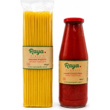 Raya Organik Organik Domates Püresi 685 G - Organik Spagetti 500 G