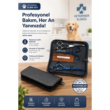 Xolo Vet Care Pro V9 Kedi Köpek Kıtık Açıcı Tüy Kesim Makas Seti Veteriner Klinik Seri