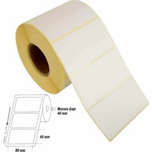 Ekstrafix Termal Barkod Etiketi 40X60 mm 1000LI