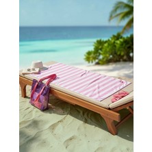 Özdilek Tarzy Line Sarı Nakışlı Plaj Havlusu 70X150 cm