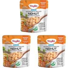 150 G Haşlanmiş Suyu Süzülmüş Nohut Tekli Paket 3lü Paket
