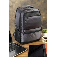 Case Club Körüklü Laptop Bölmeli Sırt Çantası USB Aparatlı 15.6 Inç Darbe Emici Koruma Dada 07