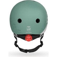 Scoot &amp; Ride And Helmet Reflective Bebek Kaskı Xxs-S Yeşil 181206-96497