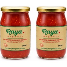 Raya Organik Organik Rendelenmiş Domates 2’li Set 345 G (2 x 345 G)