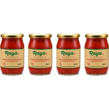 Raya Organik Organik Rendelenmiş Domates 345 G 4’lü Set