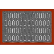 Silikon Delikli Mat Büyük ve Küçük Ekler 40X60 cm (Ekm-46)