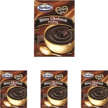 Puding Bitter Çikolatalı 100 G 4lü Paket