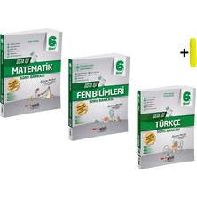 Gizli Yayınları Gizli 6. Sınıf Matematik Fen Türkçe Usta Işi Soru Bankası + Kavram Haritası Maarif Müfredat