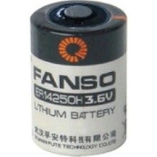 Hace Bazaar ER14250H 3.6V 1/2 Aa Size Lithium Pil (Li-Socl2)