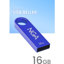 NGA USB Bellek Metal Gövde Güvenli USB Memory - Flash Drive