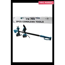 HBG Markt Bn-5 Cordless Tools LTJ-6A Zz-01 2'li Set Şarjlı Budama ve Dal Kesme Tester
