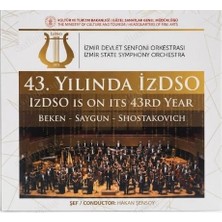 Aktüel 43.yılında Izdso Izmir Devlet Senfoni Orkestrası ( Türkçe Müzik CD Albüm )