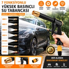 Bayırtech Ayarlanabilir Basınçlı Çok Fonksiyonlu Yıkama Tabancası