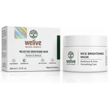 Welive Rice Brightening Mask Pirinç Içerikli Aydınlatıcı Cilt Bakım Maskesi 100 ml