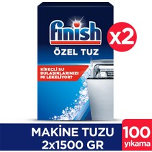 Finish Bulaşık Makinesi Özel Tuz 1500 Gr x 2
