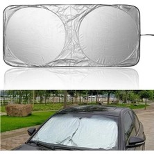 Bayırtech Araba Ön Cam Güneşlik, Otomobil Güneşliği, Uv Korumalı, Araç Için Katlanabilir