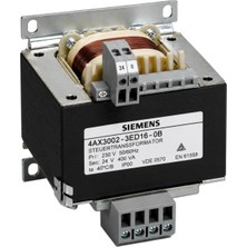Siemens 4AX3002-3HA50-0B - 230-400VAC / 24VAC 50VA Kumanda Trafosu