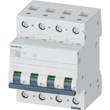 Siemens 5SL6620-7YA - 20A 4 Kutup 6ka C Tipi Otomatik Sigorta