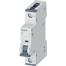Siemens 5SY5110-7 - 10A 1 Kutup 10KA C Tipi Otomatik Sigorta