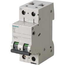 Siemens 5SL4208-7 - 8A 2 Kutup 10KA C Tipi Otomatik Sigorta
