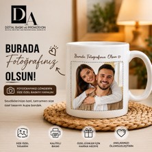 Da Dijital Kişiye Özel Kişiselleştirilebilir Fotoğraflı Hediyelik Kupa