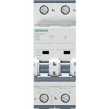 Siemens 5SY5240-7 - 40A 2 Kutup 10KA C Tipi Otomatik Sigorta
