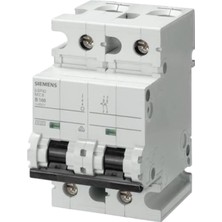 Siemens 5SP4280-7 - 80A 2 Kutup 10KA C Tipi Otomatik Sigorta