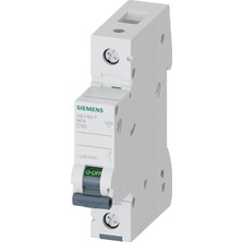 Siemens 5SL4150-7 - 50A 1 Kutup 10KA C Tipi Otomatik Sigorta