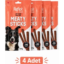 Reflex Meaty Sticks Kuzu Etli Köpek Ödül Maması 4'lü Paket 4 x 33 G