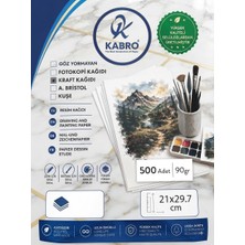 Premium Kraft Kağıt A4 90 gr 500’LÜ | 21X29,7 cm Yazıcı, Baskı ve El Işi Kağıdı