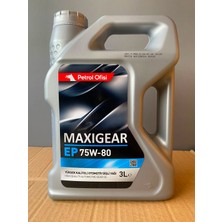 Petrol Ofisi 75W-80 3 Litre API GL-4 Şanzıman Yağı (26/07/2026 Üretim)